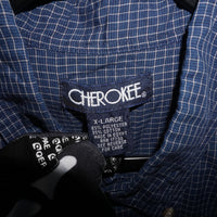 XL - Vintage Y2K Cherokee Shirts plaid button 2000s - Blue - XL