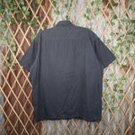XL - Vintage Y2K Dickies Shirts embroider patch workwear - Blue - XL