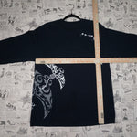 Vintage Y2K American Vintage T-Shirts hawaii tribal pattern - Blue