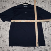 XL - Vintage Y2K Nike T-Shirts embroider center swoosh - Blue - XL
