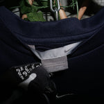 XL - Vintage Y2K Nike T-Shirts embroider center swoosh - Blue - XL