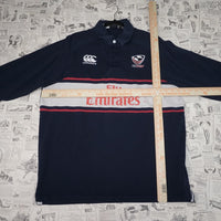 XXL - Vintage Y2K American Vintage Shirts canterbury usa - Blue - XXL