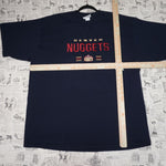 XXL - Vintage Y2K Lee T-Shirts denver nuggets nba embroider - Blue - XXL