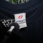 XL - Vintage Y2K Anchor Blue T-Shirts double sided live - XL