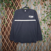 M - Vintage Y2K Jansport T-Shirts ottawa university ls - Blue - M