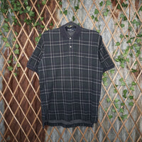 M - Vintage Y2K Polo Ralph Lauren Shirts plaid polo 2000s - Blue - M