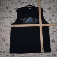 Vintage Y2K American Vintage T-Shirts tribal ocean surf tank - Blue