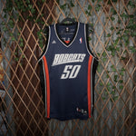 L - Vintage Y2K Adidas T-Shirts charlotte bobcats nba - Blue - L