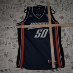 L - Vintage Y2K Adidas T-Shirts charlotte bobcats nba - Blue - L