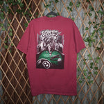 XL - Vintage Y2K Homies T-Shirts chicano double sided - Red - XL
