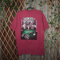 XL - Vintage Y2K Homies T-Shirts chicano double sided - Red - XL