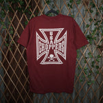 XL - Vintage Y2K American Vintage T-Shirts usa choppers - Red - XL