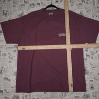 XL - Vintage Y2K Homies T-Shirts 1990s double sided chicano - Red - XL
