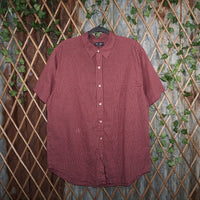XL - Vintage Y2K Cherokee Shirts plaid checker button 2000s - Red - XL