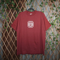 XL - Vintage Y2K American Vintage T-Shirts usa choppers iron - Red - XL