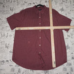 XL - Vintage Y2K Cherokee Shirts plaid checker button 2000s - Red - XL
