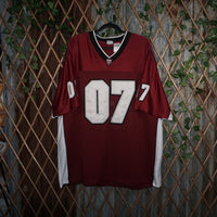 XL - Vintage Y2K Athletic Works T-Shirts football jersey - Red - XL