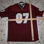 XL - Vintage Y2K Athletic Works T-Shirts football jersey - Red - XL