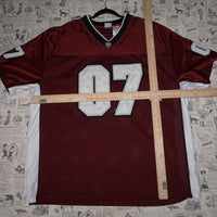XL - Vintage Y2K Athletic Works T-Shirts football jersey - Red - XL