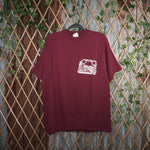 XL - Vintage Y2K American Vintage T-Shirts eyes me lowrider - Red - XL