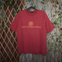 L - Vintage Y2K American Vintage T-Shirts university - Red - L