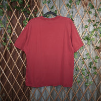 L - Vintage Y2K American Vintage T-Shirts university - Red - L