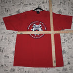 L - Vintage Y2K American Vintage T-Shirts fresno state - Red - L