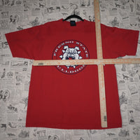 L - Vintage Y2K American Vintage T-Shirts fresno state - Red - L