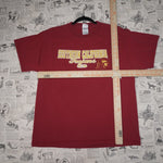 M - Vintage Y2K American Vintage T-Shirts southern - Red - M