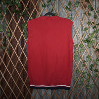 XL - Vintage Y2K Ecko Unltd Sweatshirts embroider rhino knit - Red - XL