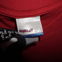 XL - Vintage Y2K Hurley T-Shirts double sided essential surf - Red - XL