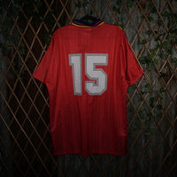 XL - Vintage Y2K Adidas T-Shirts originals spain 1994 home - Red - XL
