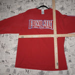 XL - Vintage Y2K Delta T-Shirts fresno state bulldogs ls - Red - XL