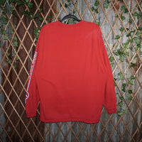 XL - Vintage Y2K Delta T-Shirts fresno state bulldogs ls - Red - XL