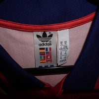 XL - Vintage Y2K Adidas T-Shirts originals spain 1994 home - Red - XL