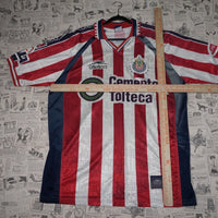 XL - Vintage Y2K Atletico T-Shirts chivas del guadalajara - White - XL