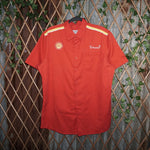 L - Vintage Y2K American Vintage Shirts shell embroider - Red - L