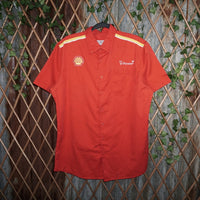 L - Vintage Y2K American Vintage Shirts shell embroider - Red - L