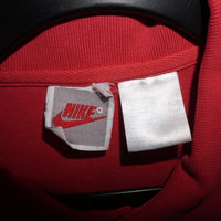 L - Vintage Y2K Nike Shirts embroider chest hit polo - Red - L