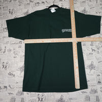 XL - Vintage Y2K Homies T-Shirts double sided we back - Green - XL