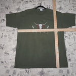 XL - Vintage Y2K American Vintage T-Shirts texas longhorn - Green - XL