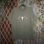 XL - Vintage Y2K American Vintage T-Shirts texas longhorn - Green - XL