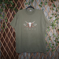 XL - Vintage Y2K American Vintage T-Shirts texas longhorn - Green - XL
