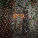 L - Vintage Y2K Code V T-Shirts alabama band spellout across - Brown - L