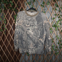 L - Vintage Y2K American Vintage T-Shirts realtree camo - Brown - L