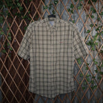 S - Vintage Y2K Carhartt Shirts workwear plaid button - Green - S