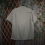 XL - Vintage Y2K Dickies Shirts workwear stripe mechanic - Beige - XL