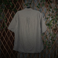 XL - Vintage Y2K Eddie Bauer Shirts plaid button work shirt - Beige - XL