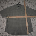 XL - Vintage Y2K Eddie Bauer Shirts plaid button work shirt - Beige - XL