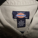 XL - Vintage Y2K Dickies Shirts workwear stripe mechanic - Beige - XL